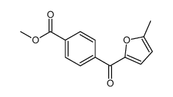 methyl 4-(5-methylfuran-2-carbonyl)benzoate Structure