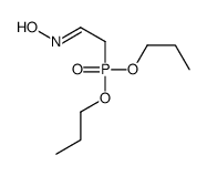 N-(2-dipropoxyphosphorylethylidene)hydroxylamine结构式