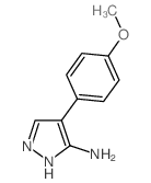 4-(4-METHOXYPHENYL)-1H-PYRAZOL-3-AMINE Structure