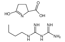 5-oxo-L-proline, compound with 1-butylbiguanidine (1:1) picture