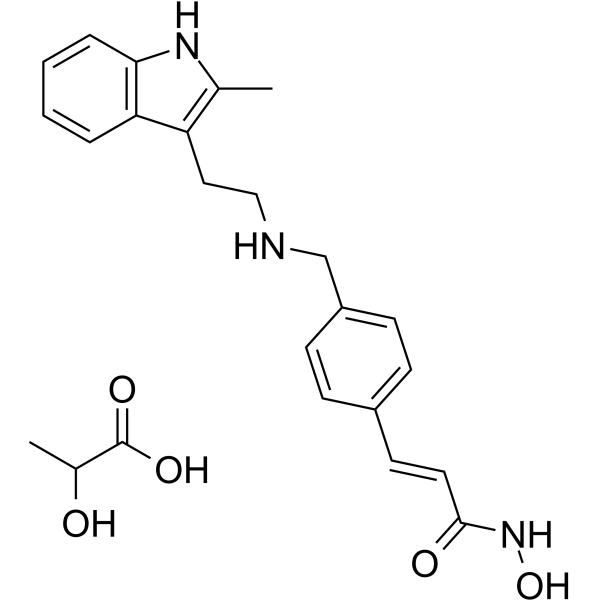 LBH589 lactate结构式