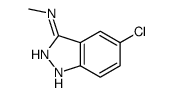 5-chloro-N-methyl-1H-indazol-3-amine Structure