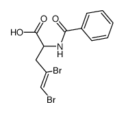 4,5-Dibrom-2--4-pentensaeure结构式