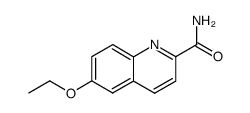 6-ethoxy-quinoline-2-carboxylic acid amide结构式