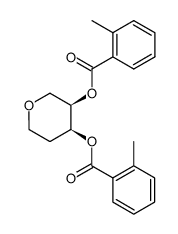 Di-O-o-methylbenzoyl-1,5-anhydro-2-desoxy-D-erythro-pentit结构式