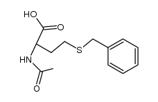 S-benzyl-N-acetyl-DL-homocysteine Structure