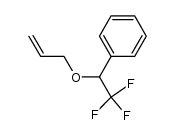 (1-(allyloxy)-2,2,2-trifluoroethyl)benzene结构式