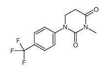 3-methyl-1-[4-(trifluoromethyl)phenyl]-1,3-diazinane-2,4-dione Structure