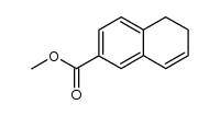 5,6-dihydro-naphthalene-2-carboxylic acid methyl ester结构式