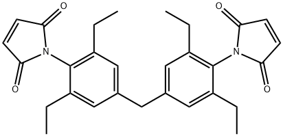 N,N'-[Methylenebis(2,6-diethyl-4,1-phenylene)]bis(maleimide) picture