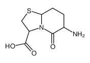 6-Aminohexahydro-5-oxo-5H-thiazolo[3,2-a]pyridine-3-carboxylic acid结构式