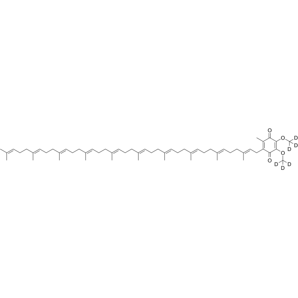 Coenzyme Q10-d6 Structure