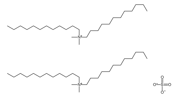 didodecyl(dimethyl)azanium,sulfate结构式