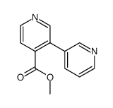 Methyl 3-(Pyridin-3-Yl)Isonicotinate结构式