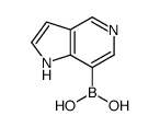 (1H-PYRROLO[3,2-C]PYRIDIN-7-YL)BORONIC ACID Structure