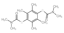 1-[4-(dimethylcarbamoylsulfanyl)-2,3,5,6-tetramethyl-phenyl]sulfanyl-N,N-dimethyl-formamide picture