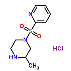 3-Methyl-1-(pyridine-2-sulfonyl)-piperazine hydrochloride structure