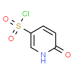 6-氧-1,6-二氢吡啶-3-磺酰氯结构式