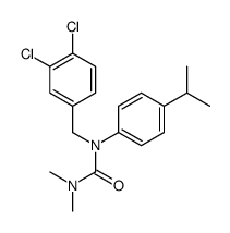 1-[(3,4-dichlorophenyl)methyl]-3,3-dimethyl-1-(4-propan-2-ylphenyl)urea结构式