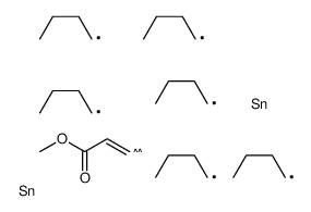 methyl 3,3-bis(tributylstannyl)prop-2-enoate Structure