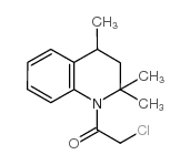 2-Chloro-1-(2,2,4-trimethyl-3,4-dihydro-2H-quinolin-1-yl)-ethanone structure