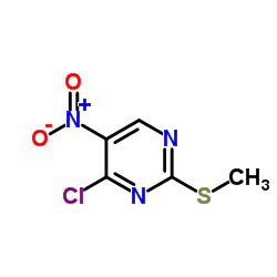 4-Chloro-2-(Methylthio)-5-nitropyrimidine图片