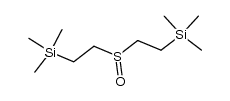 bis(2-(trimethylsilyl)ethyl) sulfoxide结构式