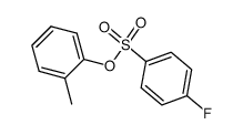 2-methylphenyl 4-fluorobenzenesulfonate Structure