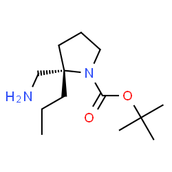 (2S)-2-(氨基甲基)-2-丙基吡咯烷-1-羧酸叔丁酯图片