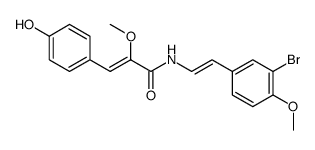 Botryllamide C结构式