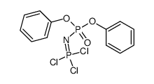 (diphenoxyphosphorylimido)trichlorophosphate Structure