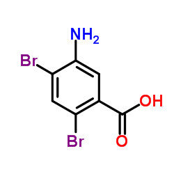 5-Amino-2,4-dibromobenzoic acid Structure