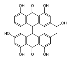 Aloeemodin-emodin-dianthron结构式