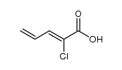 2-Chlorpentadiensaeure结构式