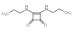 3,4-DI(PROPYLAMINO)CYCLOBUT-3-ENE-1,2-DIONE structure