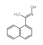 1-(萘-1-基)乙酮肟结构式