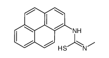 1-methyl-3-pyren-1-ylthiourea Structure