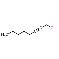 2-Octyn-1-ol Structure