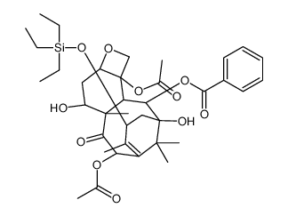 13-O-(Triethylsilyl) Baccatin III Structure