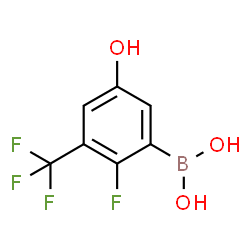 2-氟-5-羟基-3-三氟甲基苯硼酸图片