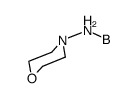 o(ch2ch2)2nnh2*bh3 Structure