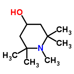 1,2,2,6,6-Pentamethyl-4-piperidinol structure