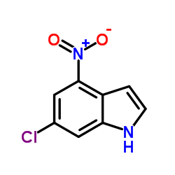 6-Chloro-4-nitro-1H-indole Structure