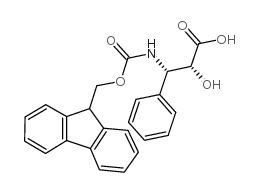 (2r,3s)-3-(fmoc-amino)-2-hydroxy-3-phenyl-propanoic acid结构式