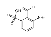 2-amino-6-sulfo-benzoic acid Structure