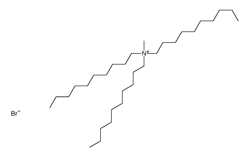 tris-decyl(methyl)azanium,bromide结构式