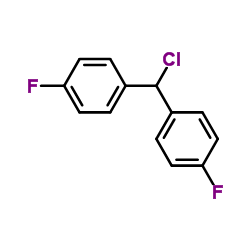 双(4-氟苯基)氯甲烷结构式