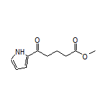 Methyl 5-Oxo-5-(2-pyrrolyl)pentanoate Structure