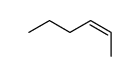 hex-2-ene Structure