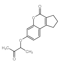 7-(1-METHYL-2-OXO-PROPOXY)-2,3-DIHYDRO-1H-CYCLOPENTA[C]CHROMEN-4-ONE图片